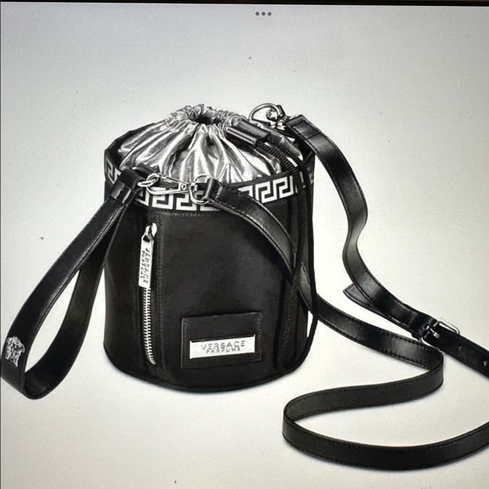 Versace perfumes bucket bag NWOT w/ dust bag